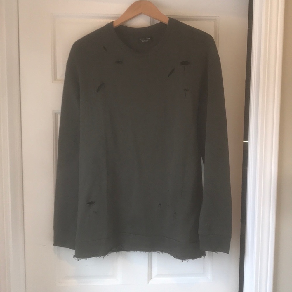 Zara Long sleeve tee Large